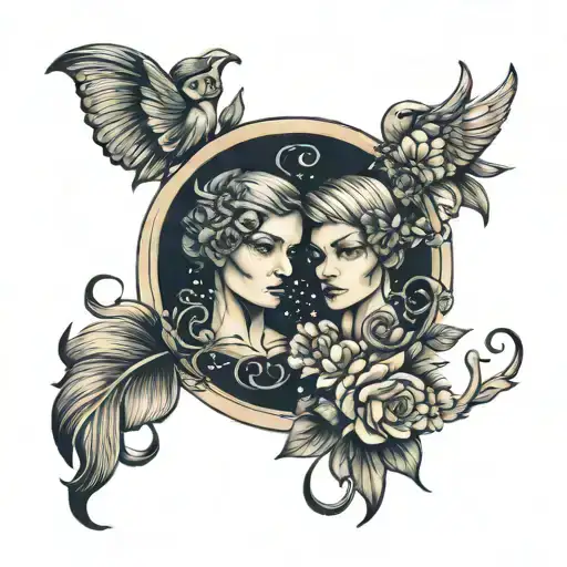 Gemini Zodiac Sign Made