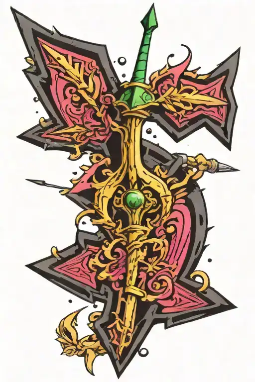 The Arrow From Jojo Bizarre Adventure