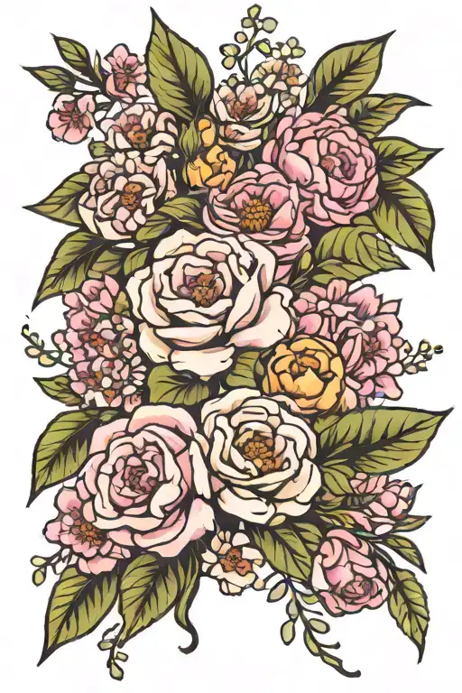 Birth Flower Bouquet