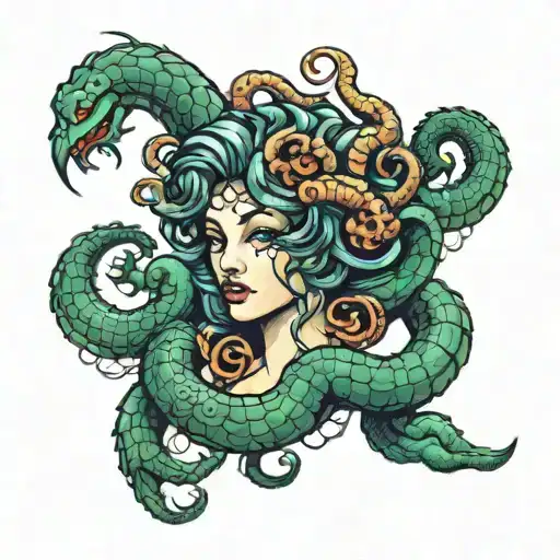 Medusa With Scorpio Pisces Love