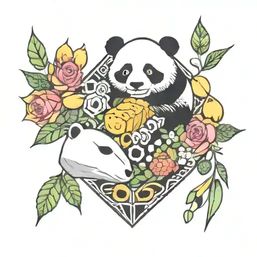 Geometric Ingredients From Panda Cake Book