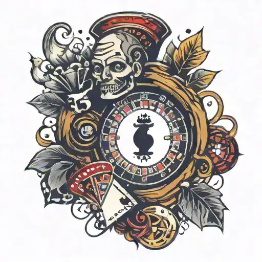 Gambling Themed Sleeve