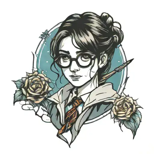 Anime Female Harry Potter Inspired