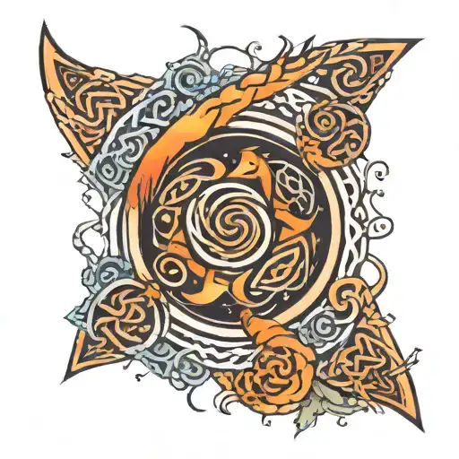 A Celtic Spiral Galaxy