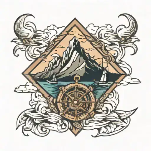 Nautical And Mountains