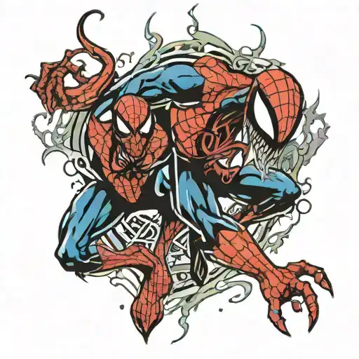 Spider Man And Venom Carnage