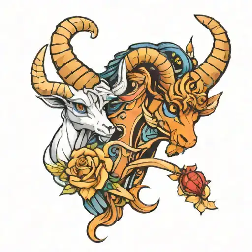 Capricorn And Compa Ss