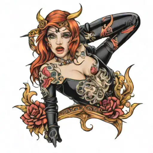 Women's Black Skinny Leather Leggings