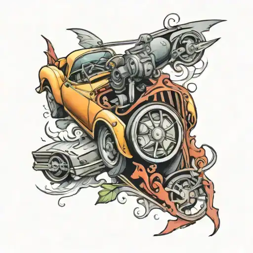 Car Speed Turns Again And Again