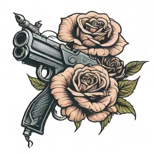 Rose With Gun Morphing
