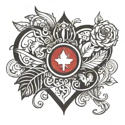 Montreal Symbol And Heart