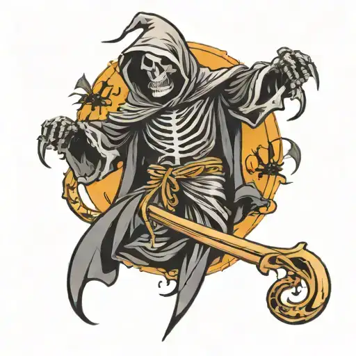 Grim Reaper Standing