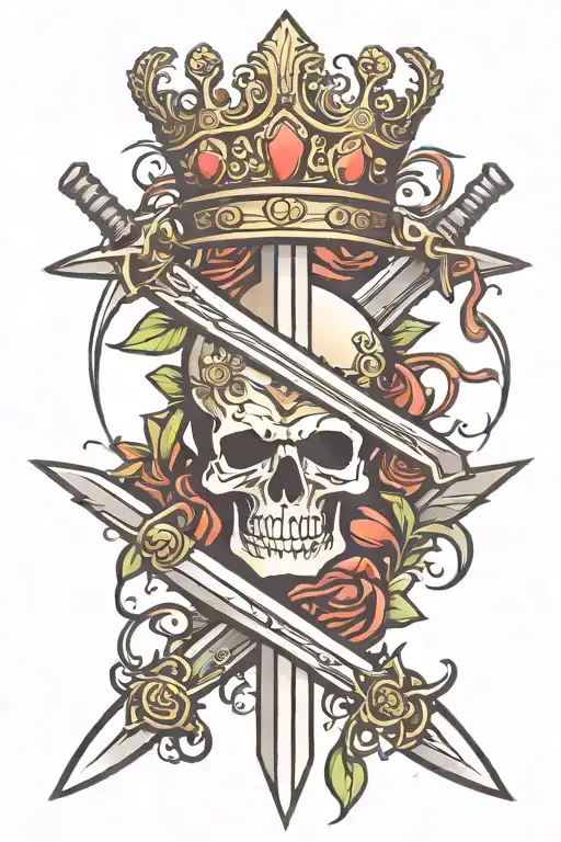 Swords With Thorn Crown