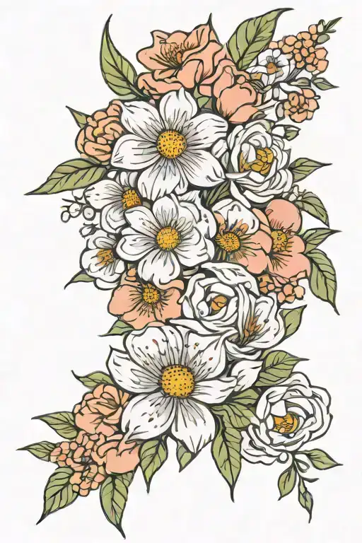 Birth Flower Bouquet