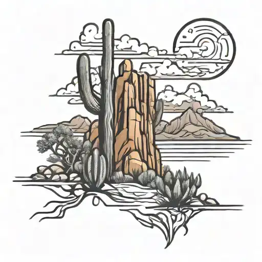 Arizona Desert Landscape