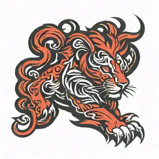 Lion Red Logo