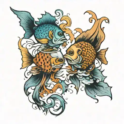 Two Lost Souls Swimming In A Fish Bowl