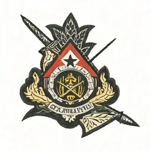 Army 10Th Mountain Division Patch Work Arm Sleeve