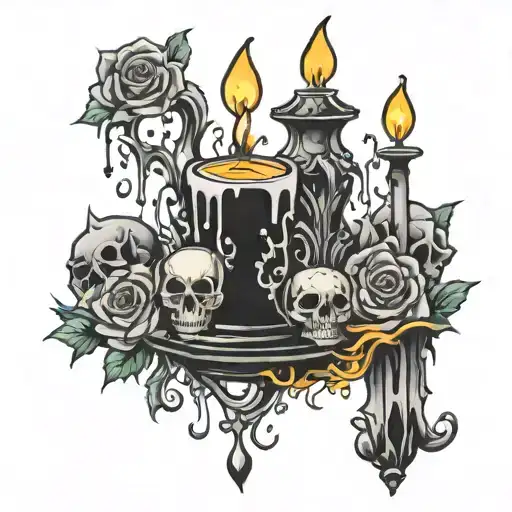 Gothic Candle Mound