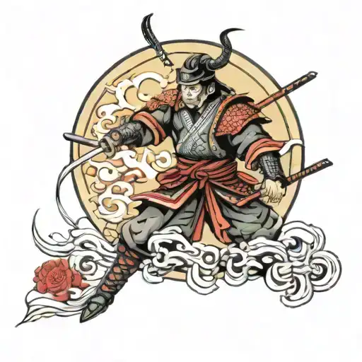 Samurai And Oriental