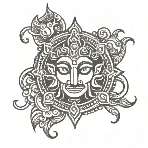 Hindu God Symbol