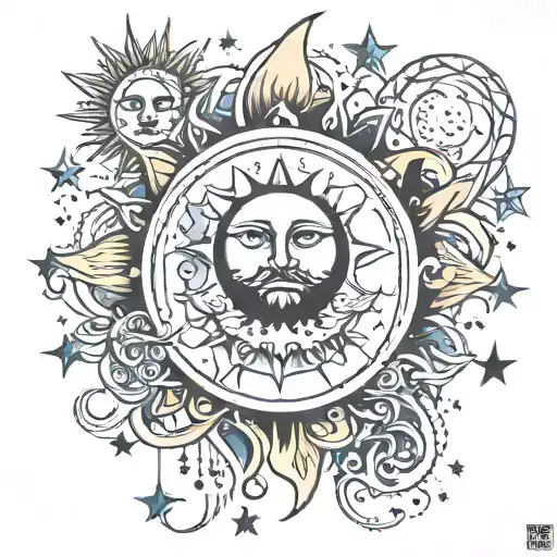 Sun Moon Stars