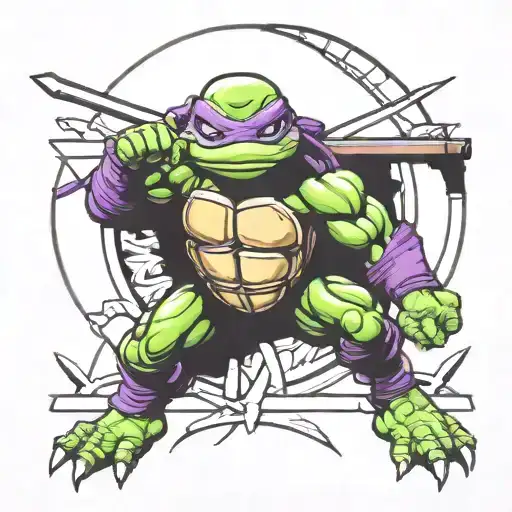 Ninja Turtle Donatello