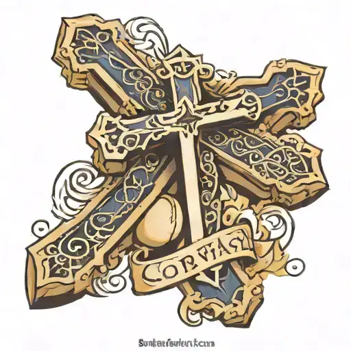 Bible Verse With Cross