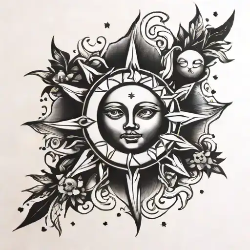 Sun Moon And Stars