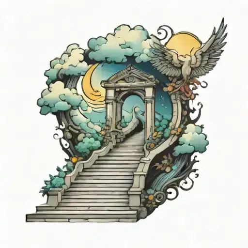 Stairway Leading To Heaven