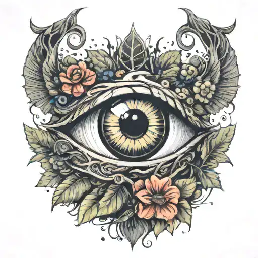 A Nature Trail With Eyes Looking