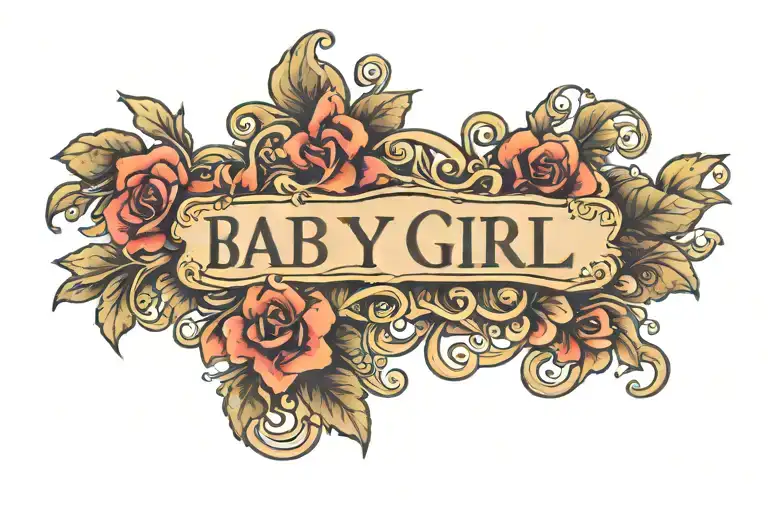 Baby Girl Name Charm