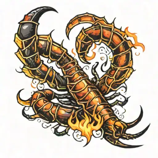 Scorpion And Fire