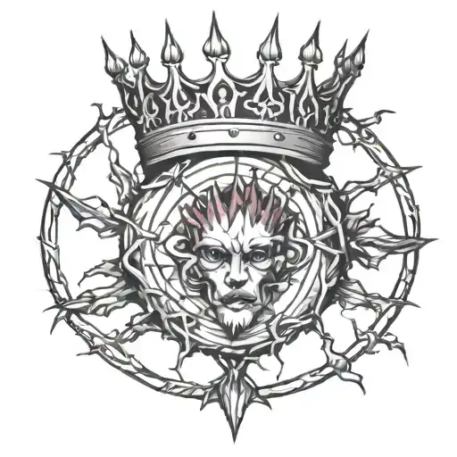 Circle Thorns Crown