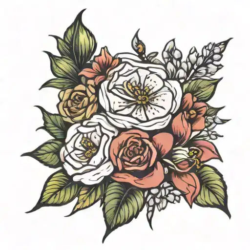 Birth Month Flower Bouquet