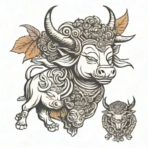 Buddha And Ox