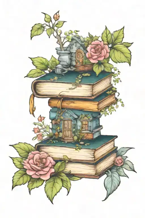 Cottagecore Nature Magical Book