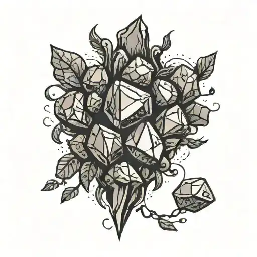 Black And Grey Stones Laying Free Falling