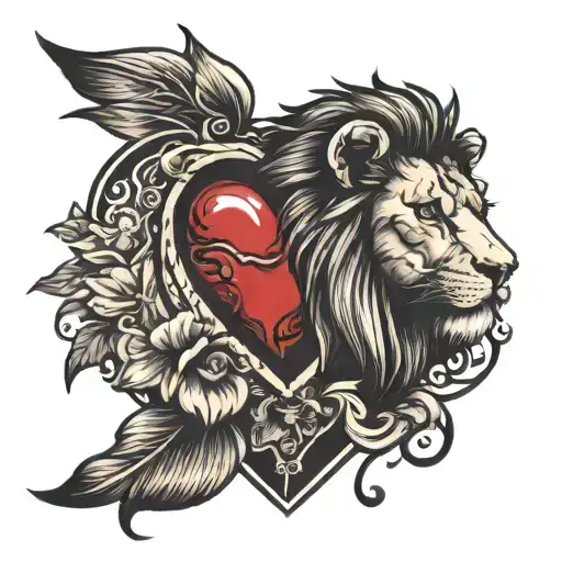 Lion Black Heart Dessert