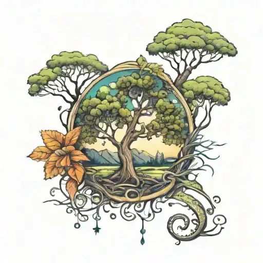 Nature Elements Like Trees