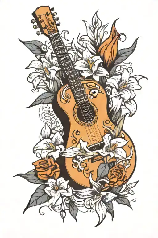 Guitar And Lilys Surrounding