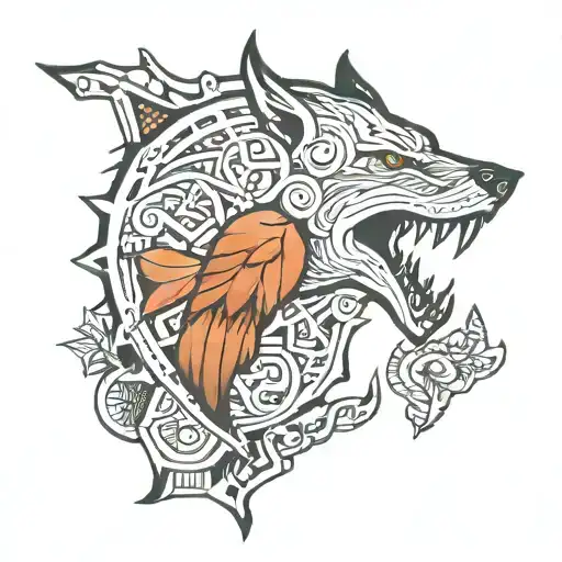 Northwoods Abstract Design