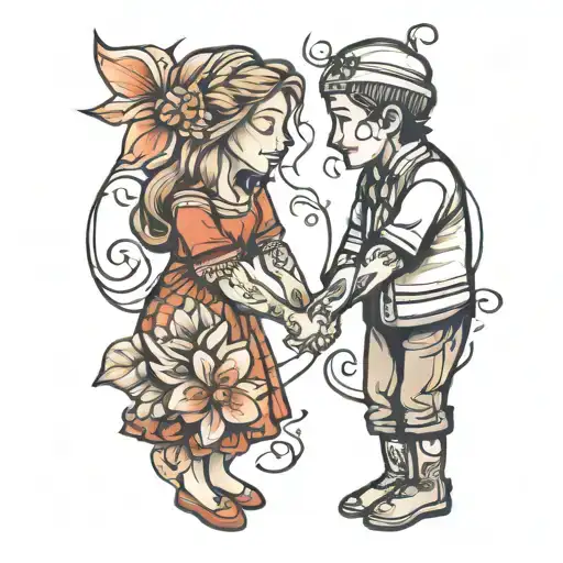 Date Of Birth Of Father And Mother Holding Hands