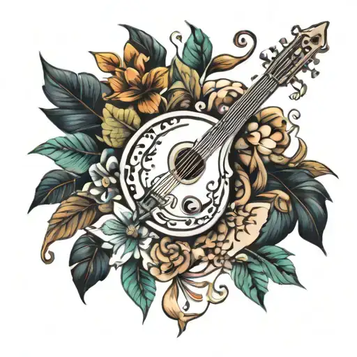 Music And Nature Elements