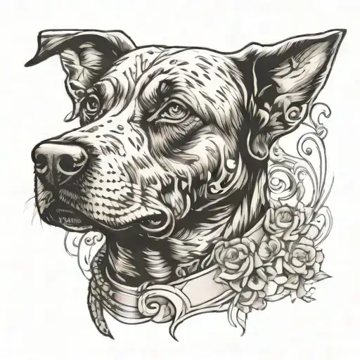 Lab Dog Not So Much Detail