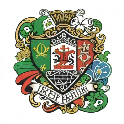 Irish And Haitian Flag