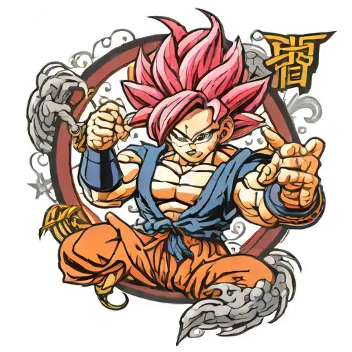 Show Me A Tattoo Of The 4Th Dragon Ball On The Arm'