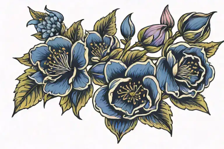 December Birth Flower November Birth Flower January Birth Flower