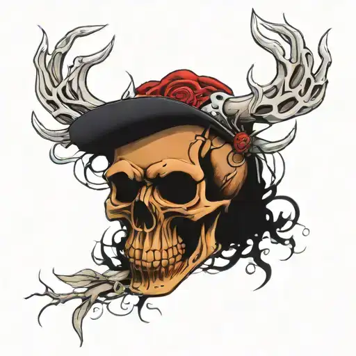 Cangaceio Skull In The Backlands