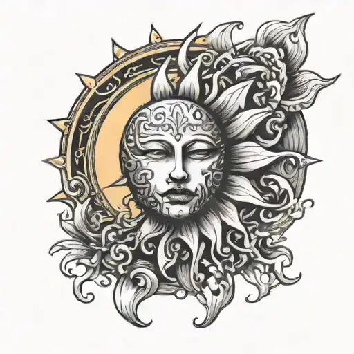 Sun With No Face Inside